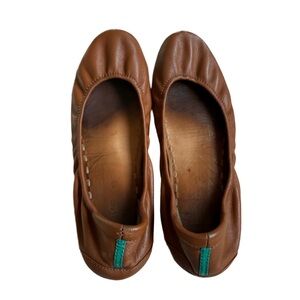 Tieks Chesnut Brown Leather Ballet Flats